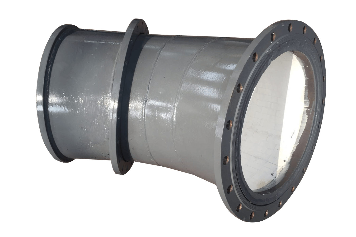 內(nèi)襯陶瓷耐磨管道，提升管道8倍耐磨性[江蘇江河]