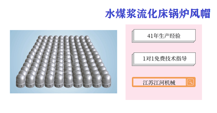 水煤漿流化床鍋爐風(fēng)帽