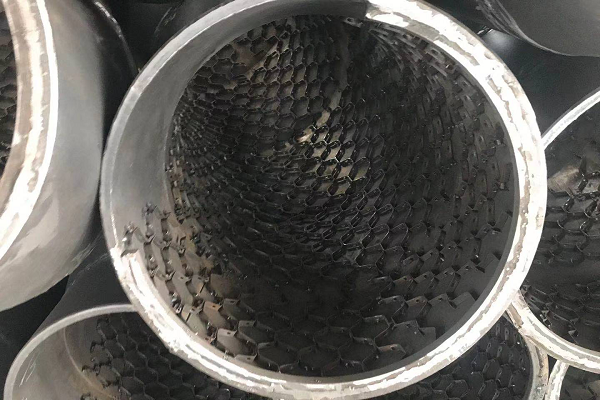 大口徑龜甲網耐磨彎頭