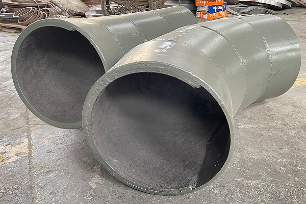 大口徑龜甲網耐磨彎頭