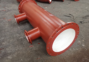 分煤器陶瓷貼片三通在煤炭輸送中的作用[江河]