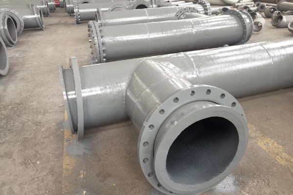 化工氮肥廠氣化車間雙金屬耐磨三通